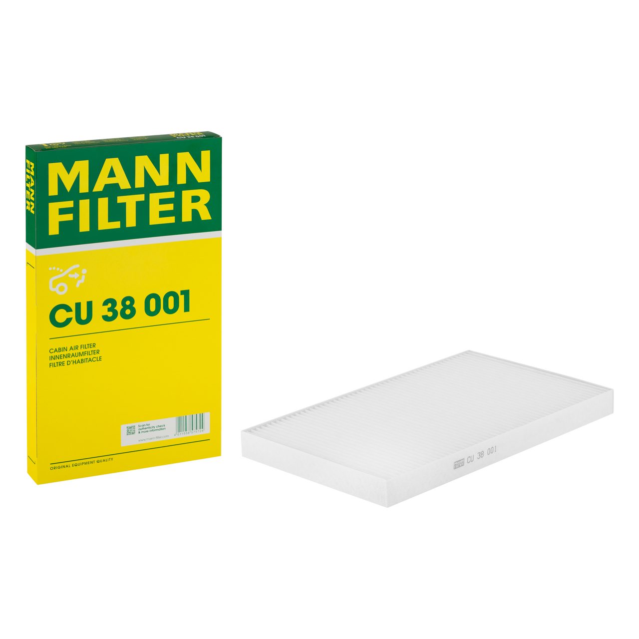 Product Image CU38001_MANN-FILTER