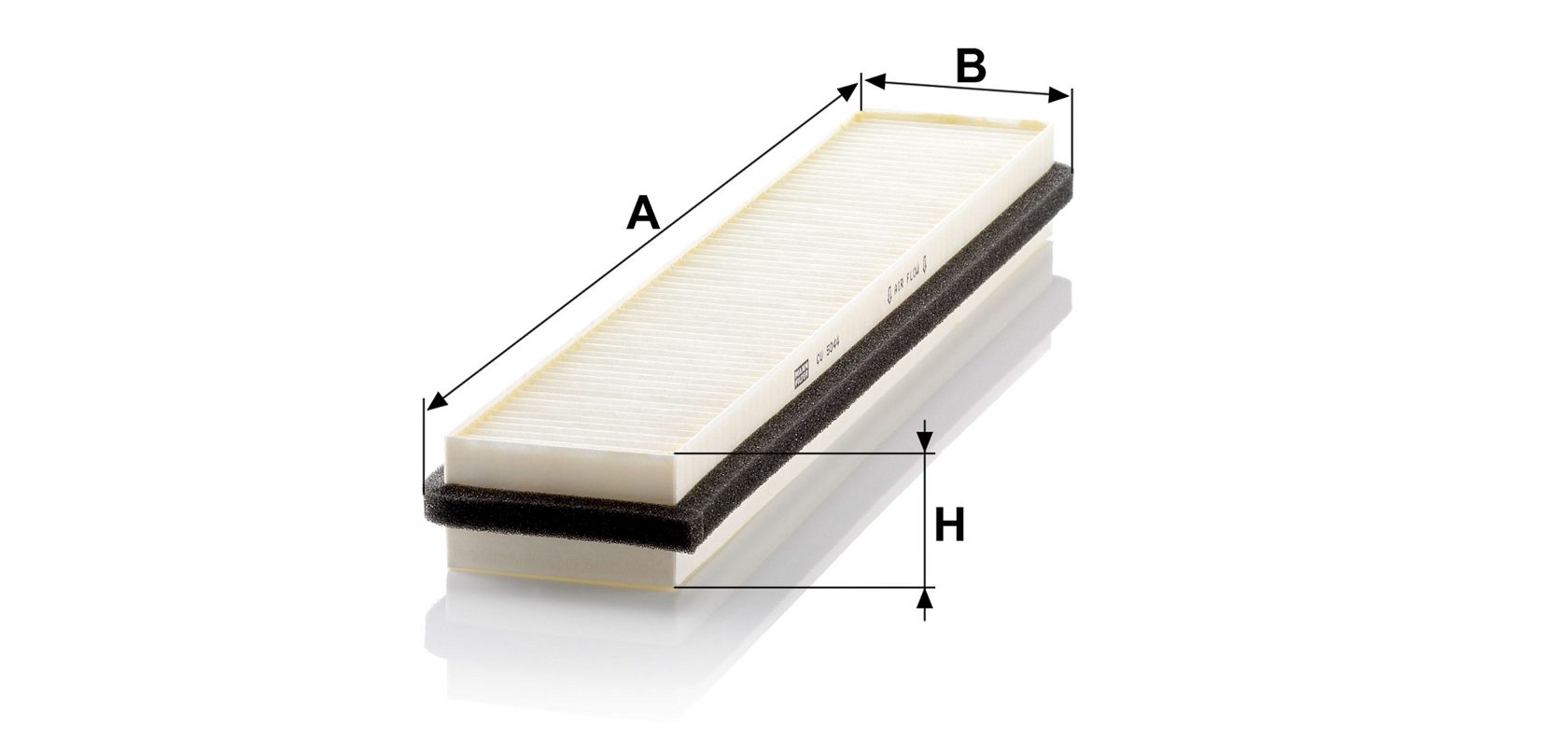 Filtre d’habitacle MANN-FILTER CU 5044 — vue 7