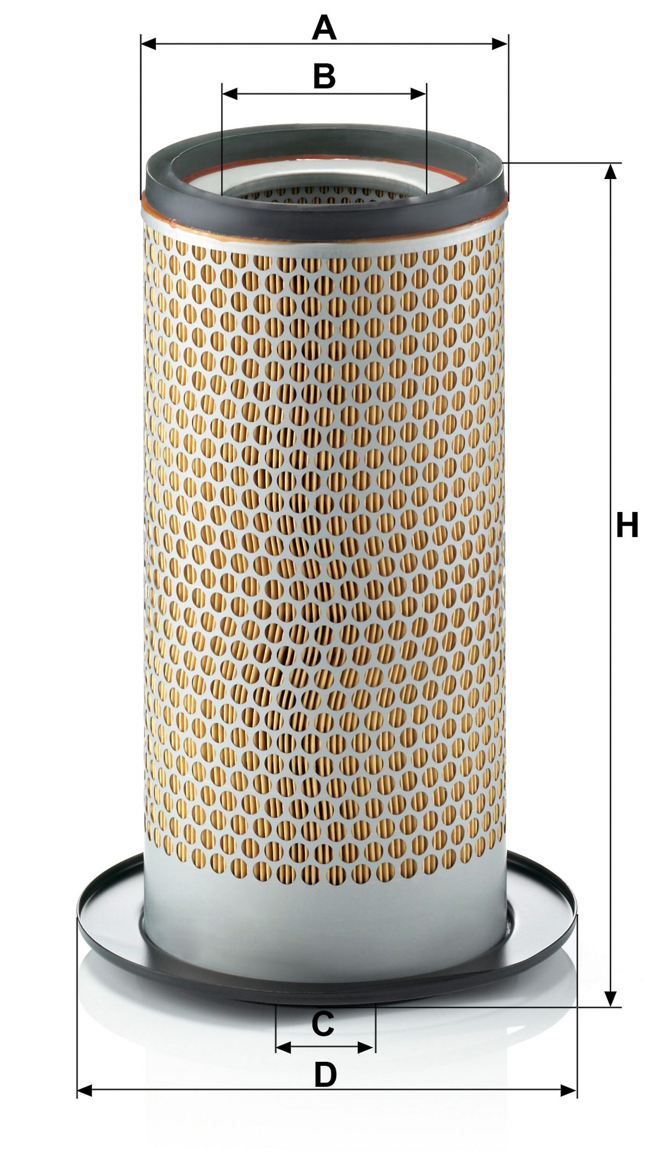 Filtre à air MANN-FILTER C 15 267 — vue 6