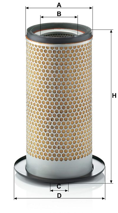 Filtre à air MANN-FILTER C 15 267 — vue 3
