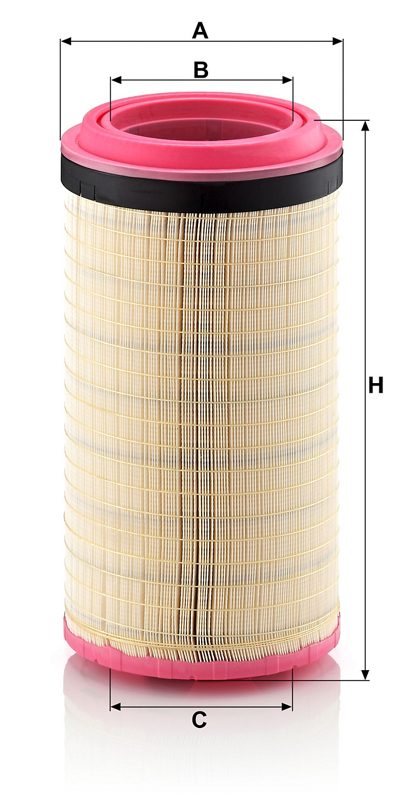 Filtre à air MANN-FILTER C 25 900 — vue 3