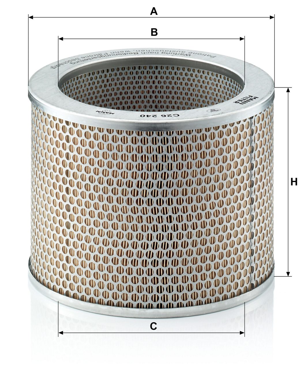 Product Image C26240_MANN-FILTER