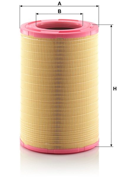 Filtre à air MANN-FILTER C 31 1410 — vue 3