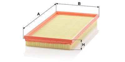 Filtre à air MANN-FILTER C 3594 — vue 3