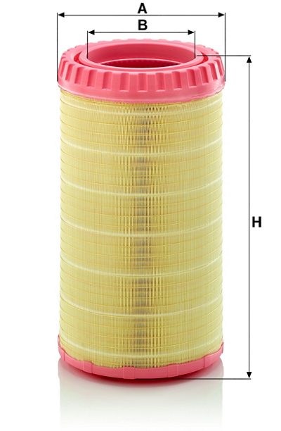 Filtre à air MANN-FILTER C 35 2260 2 — vue 3