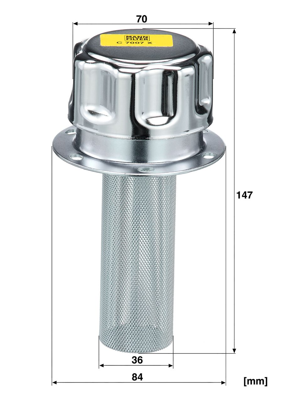 Product Image C7007X_MANN-FILTER