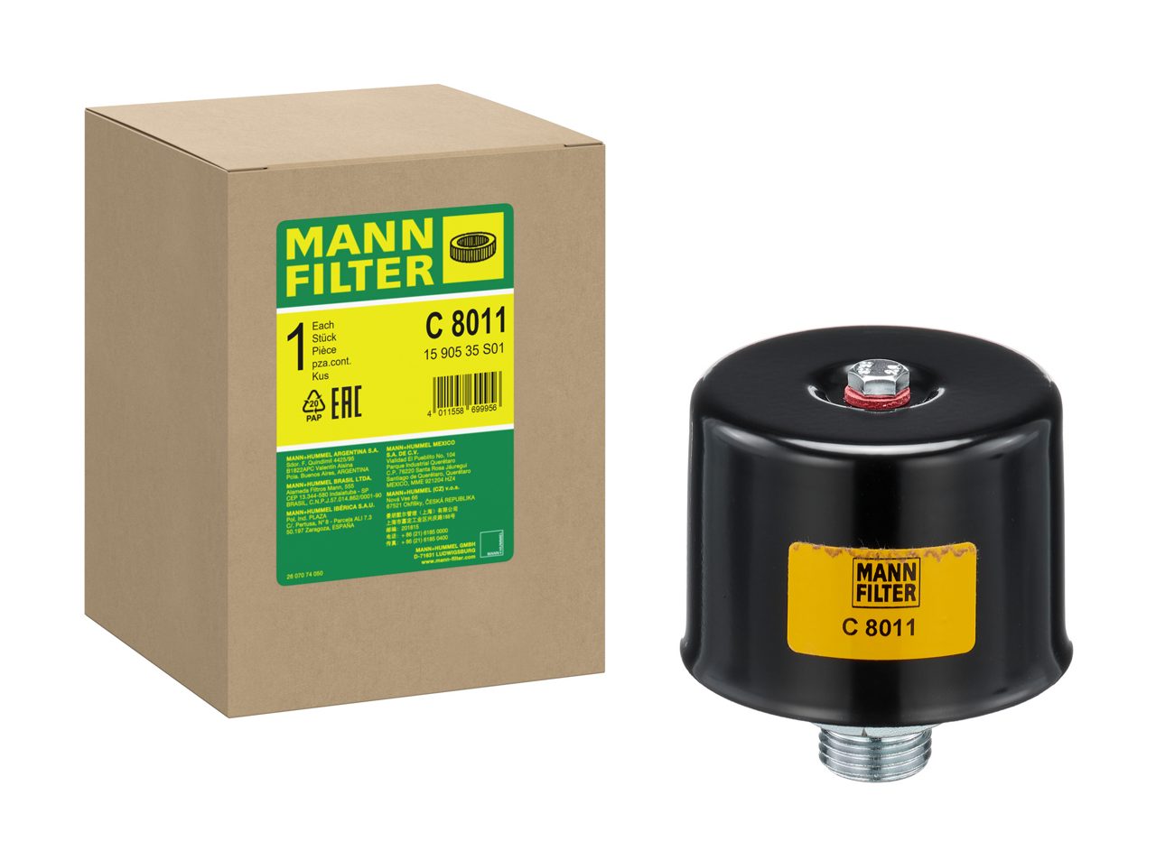 Product Image C8011_MANN-FILTER