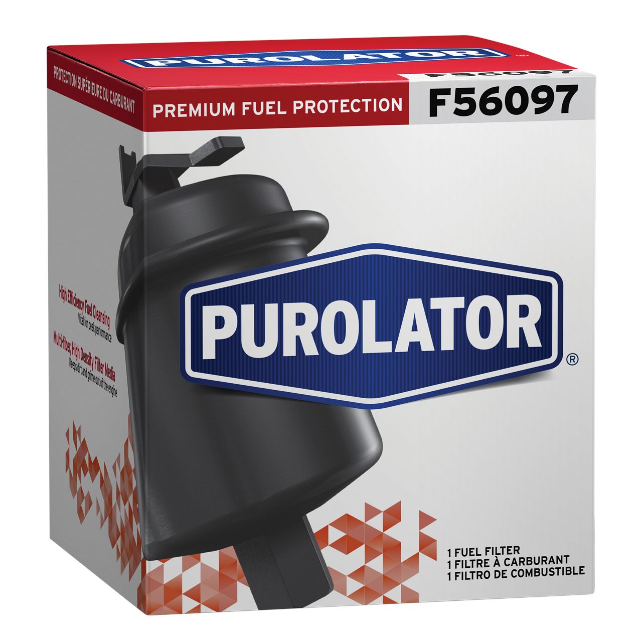 Proteja las bombas e inyectores de combustible y evite costosos problemas con el motor cambiando el filtro de gasolina por un filtro de combustible Purolator.