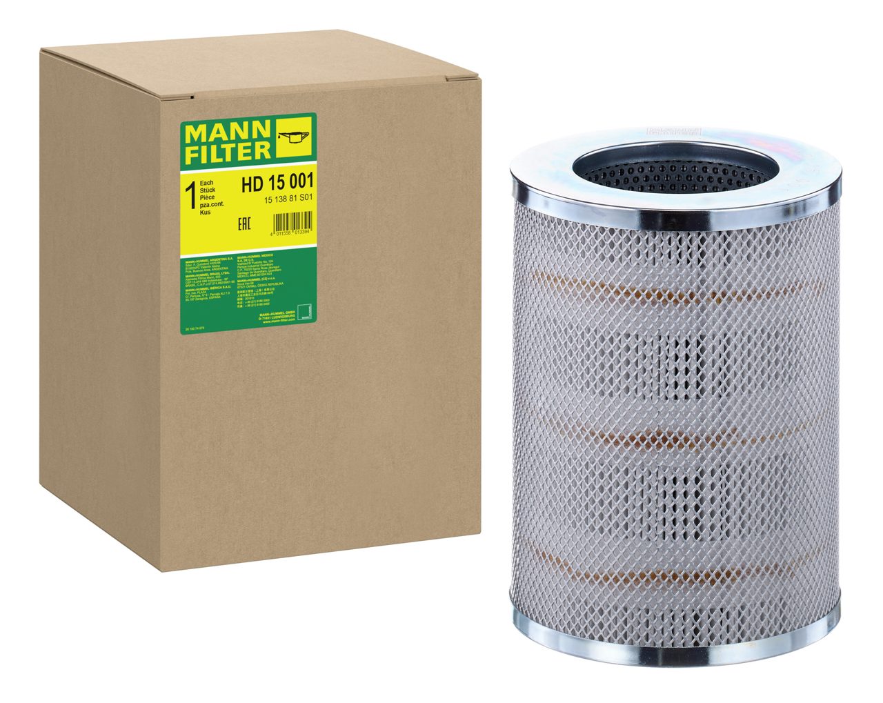 Product Image HD15001_MANN-FILTER