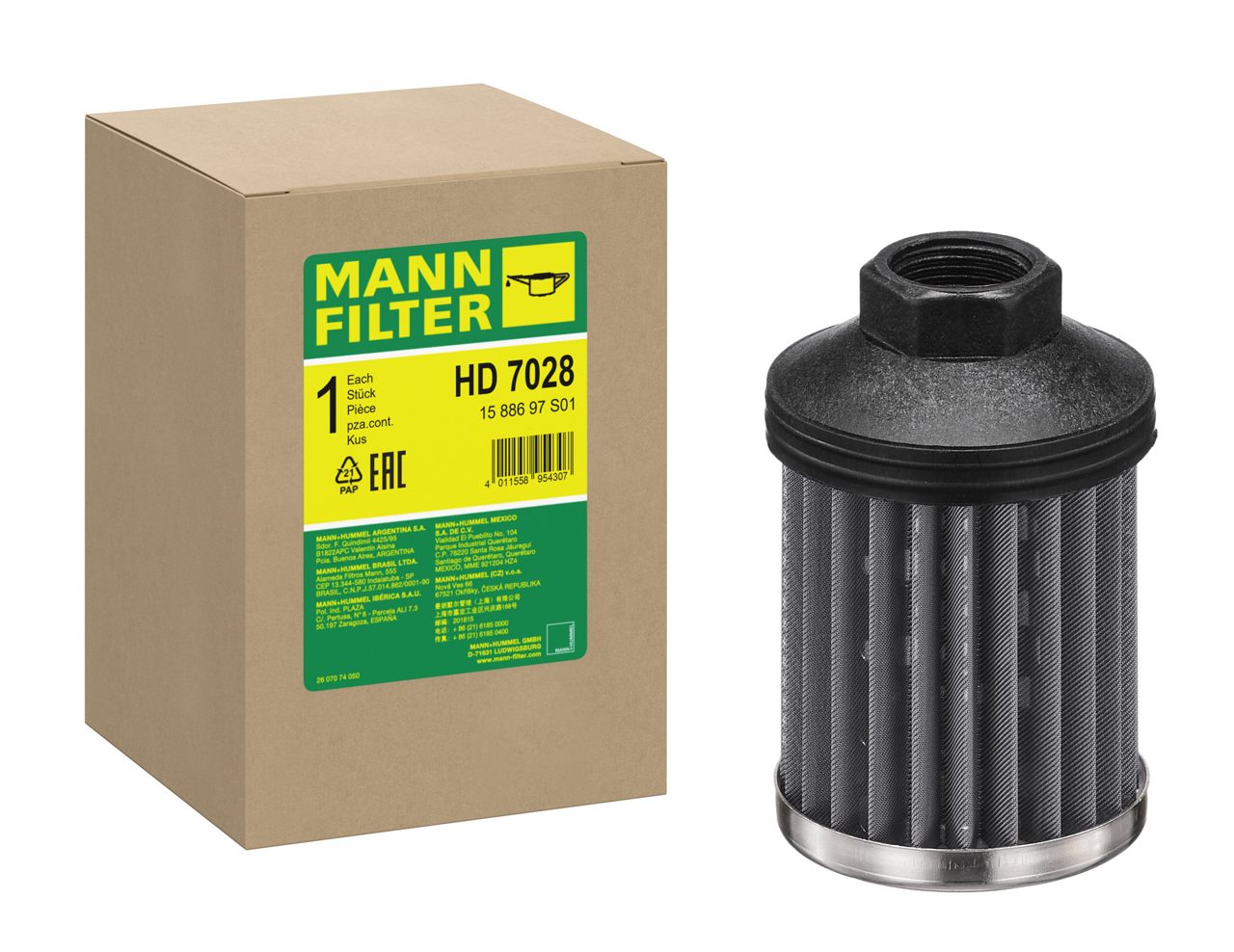 Product Image HD7028_MANN-FILTER