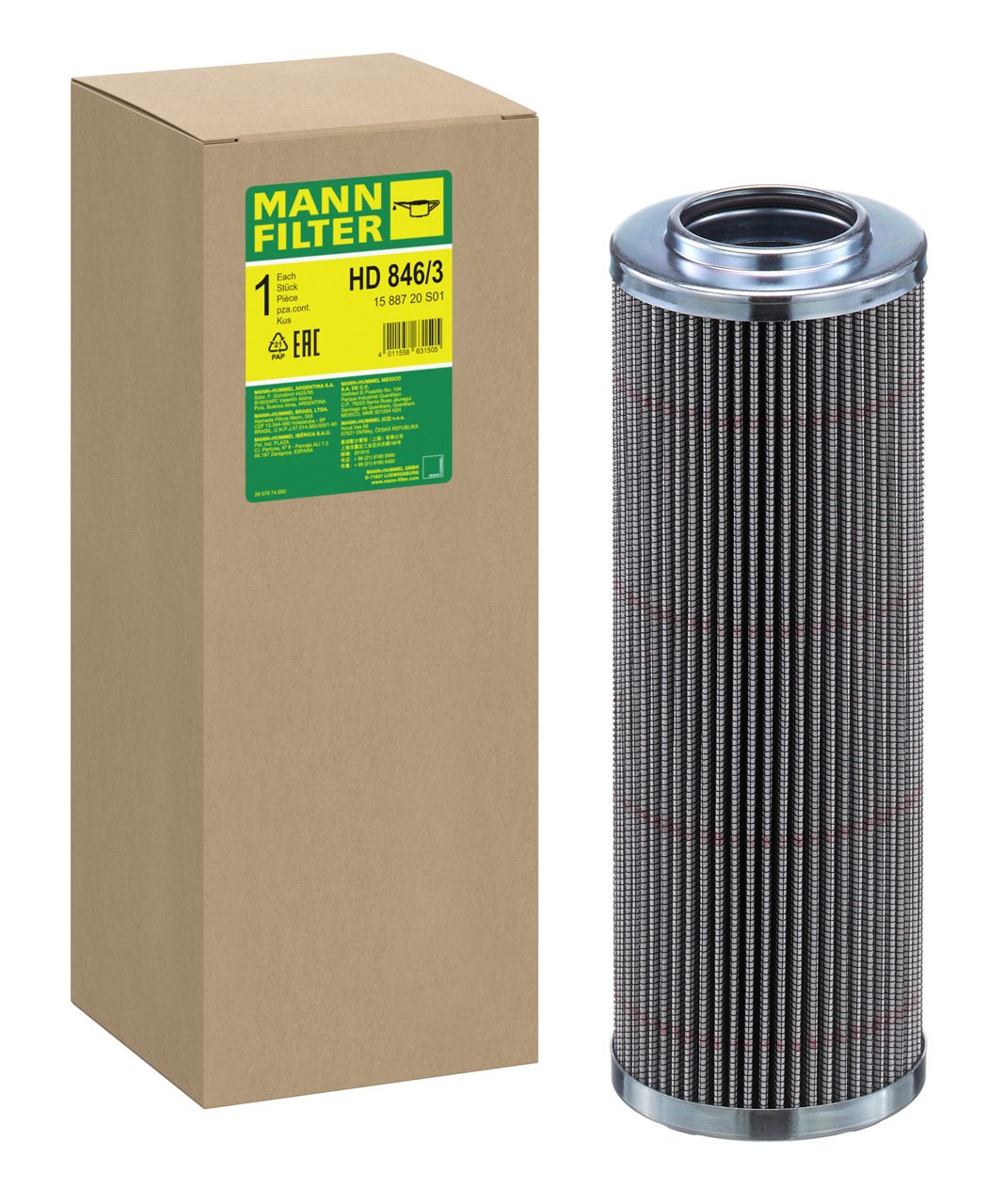 Product Image HD846/3_MANN-FILTER