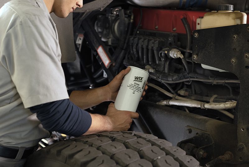 WIX 중장비 연료 필터