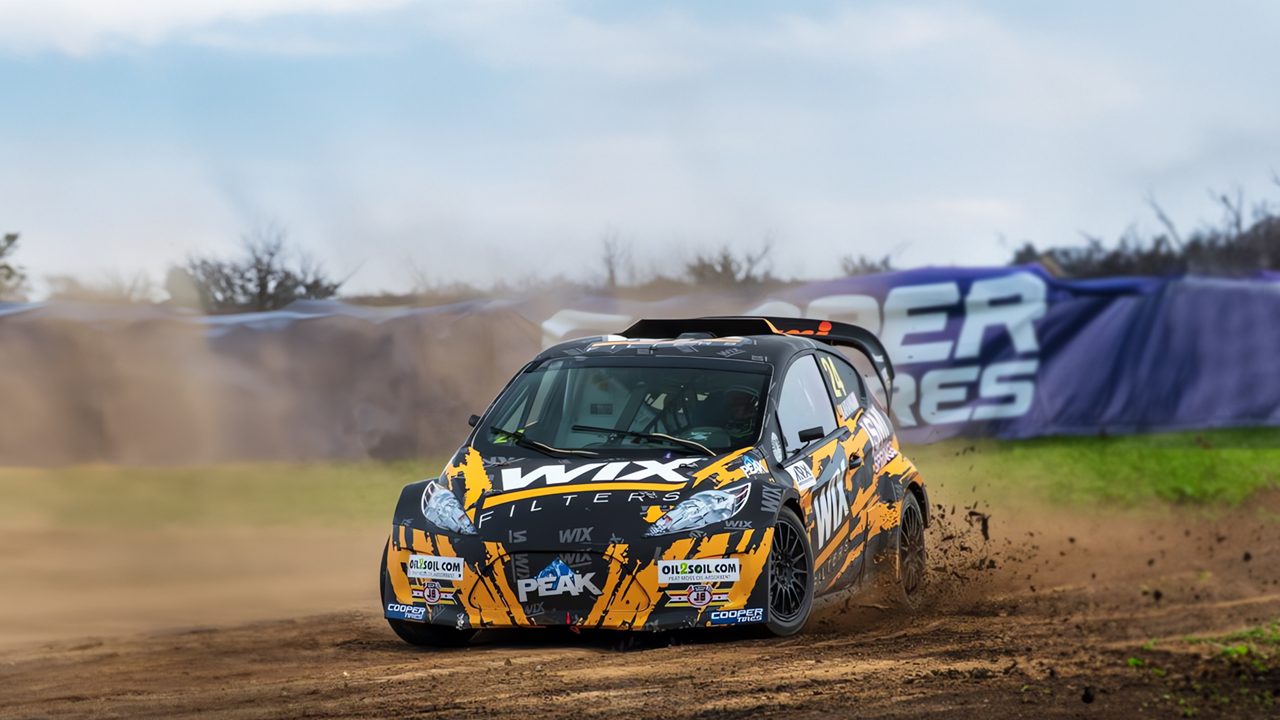 WIX-sponsored race car