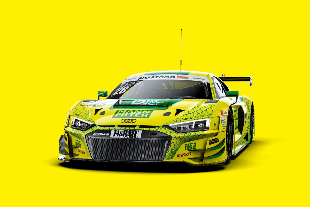 The new MANN-FILTER Audi at ADAC GT Masters