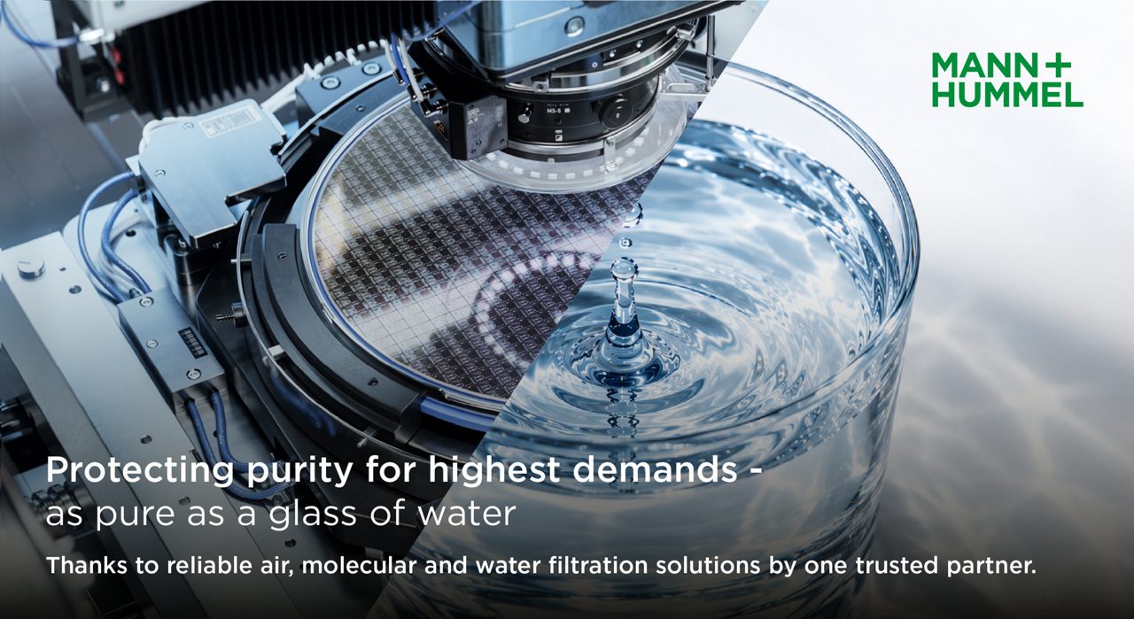 an image that shows how filtration is as pure as a glass of water