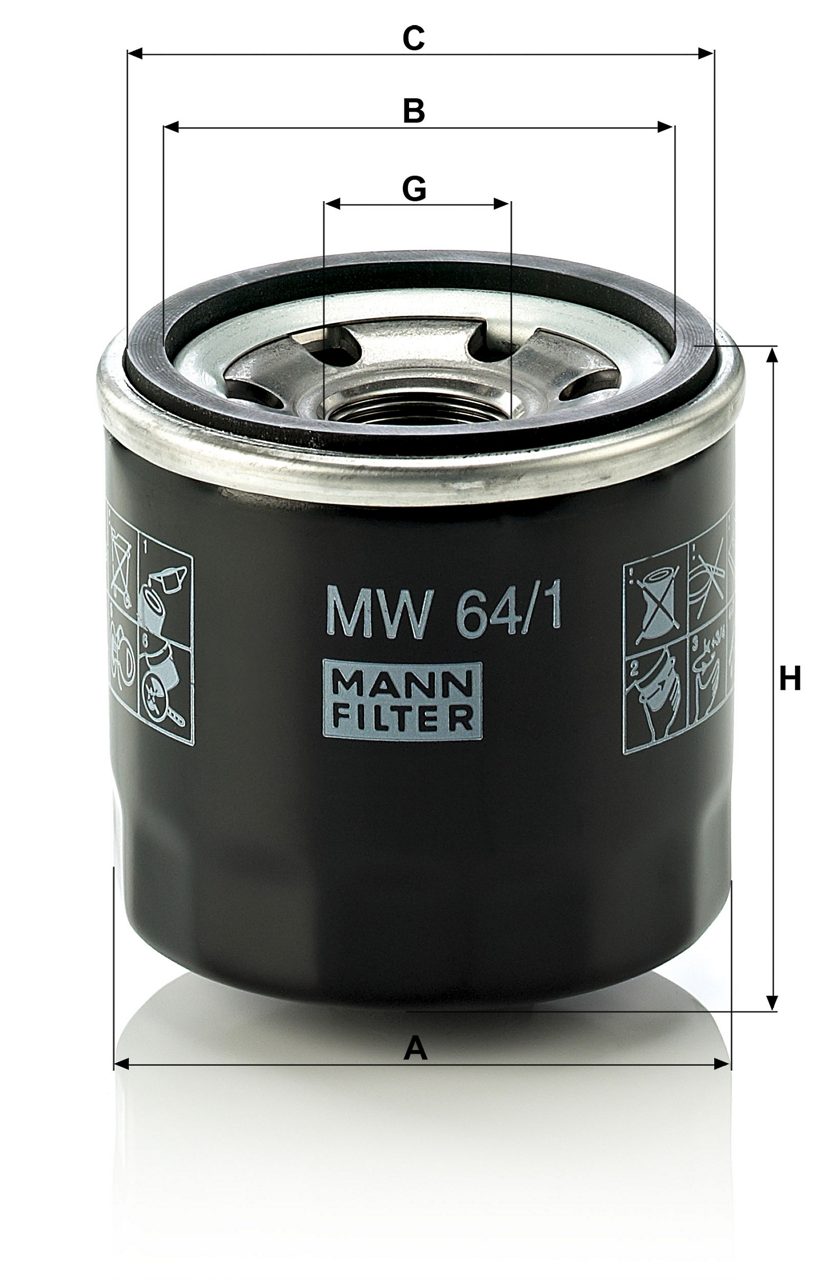 Product Image MW64/1_MANN-FILTER