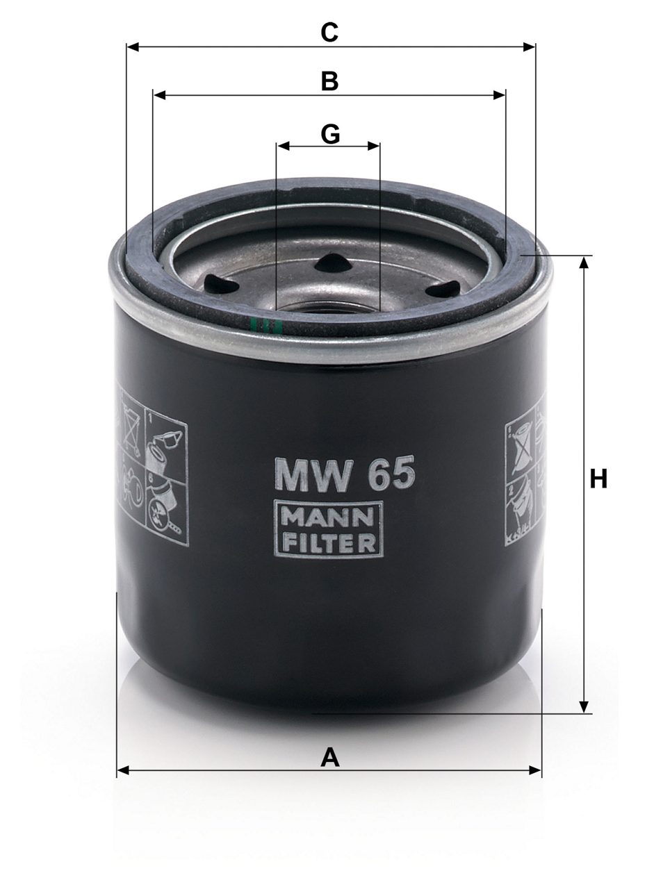 Product Image MW65_MANN-FILTER