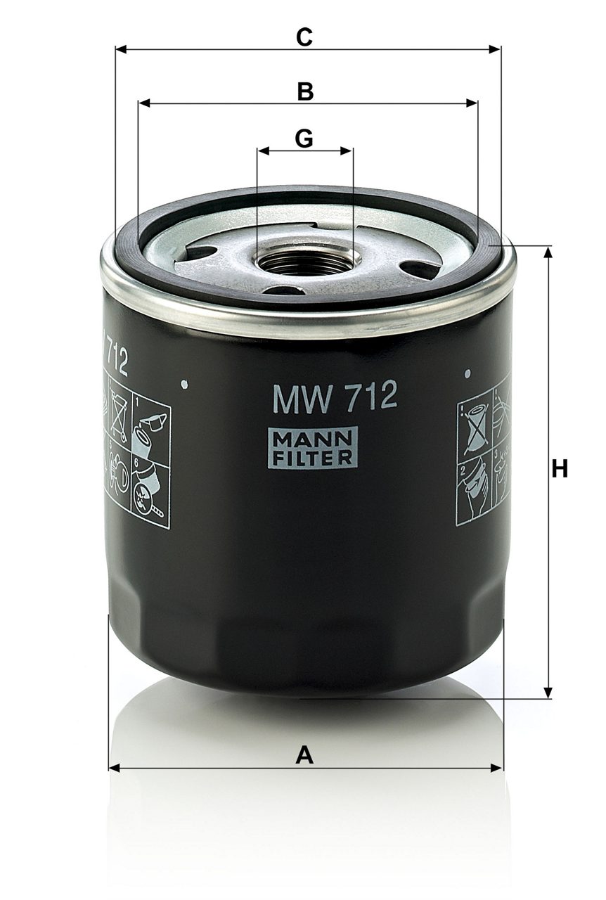 Product Image MW712_MANN-FILTER