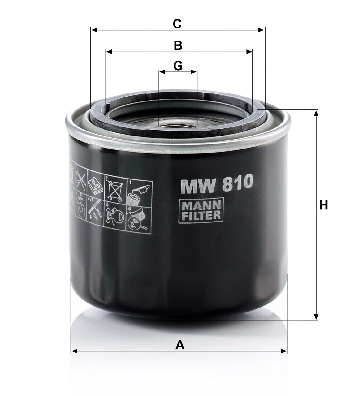 Product Image MW810_MANN-FILTER