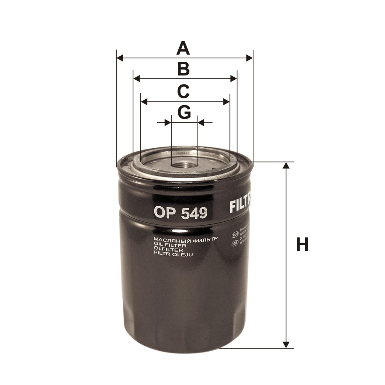 Product Image OP549_FILTRON