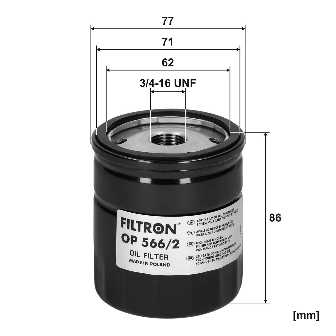 Product Image OP566/2_FILTRON