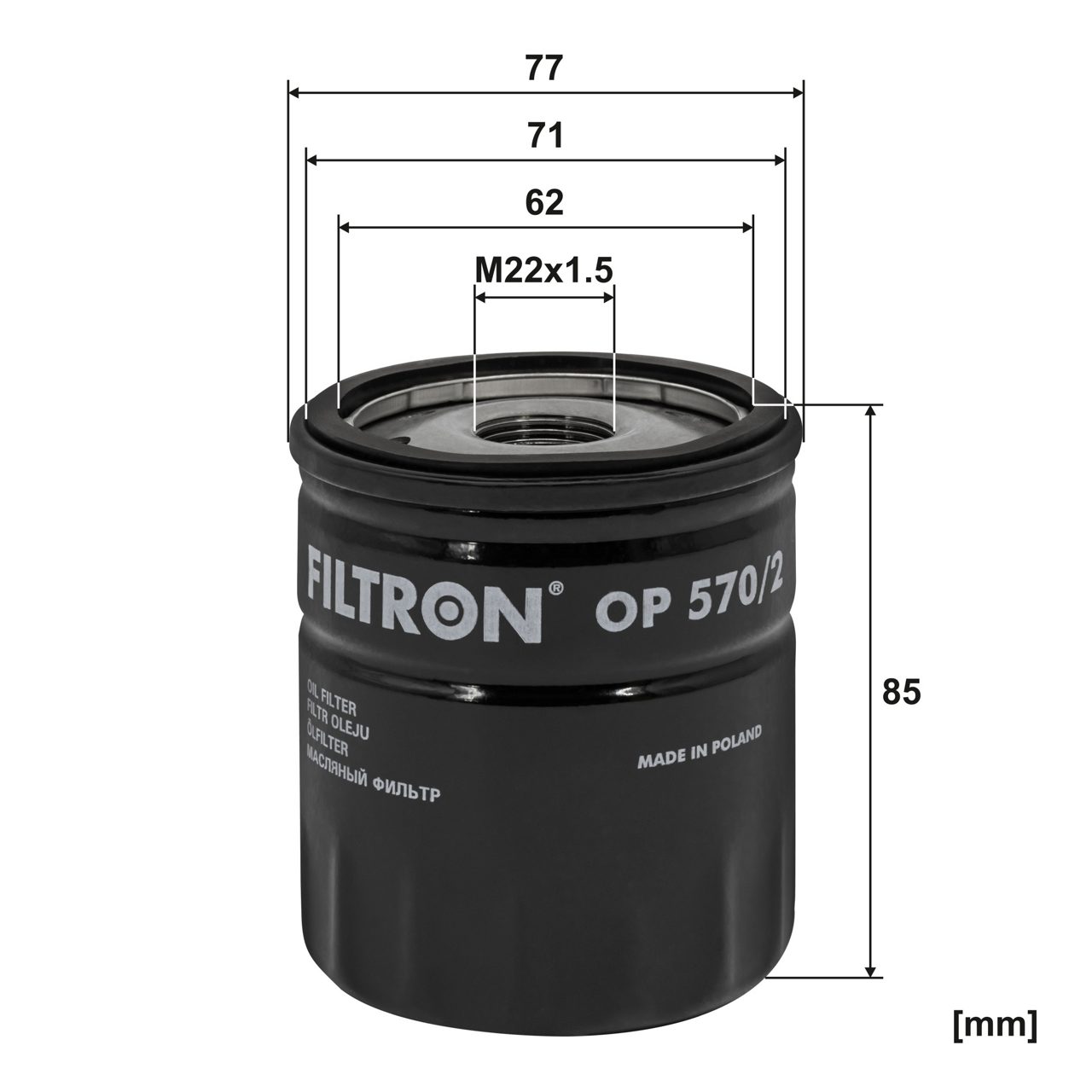 Product Image OP570/2_FILTRON