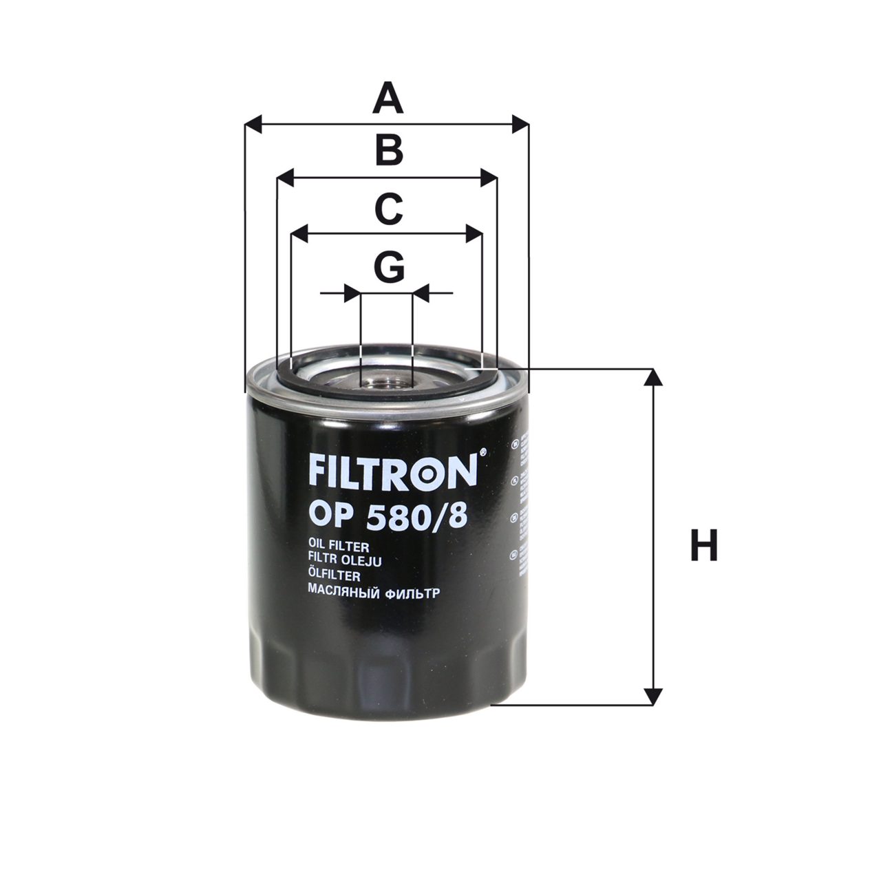 Product Image OP580/8_FILTRON