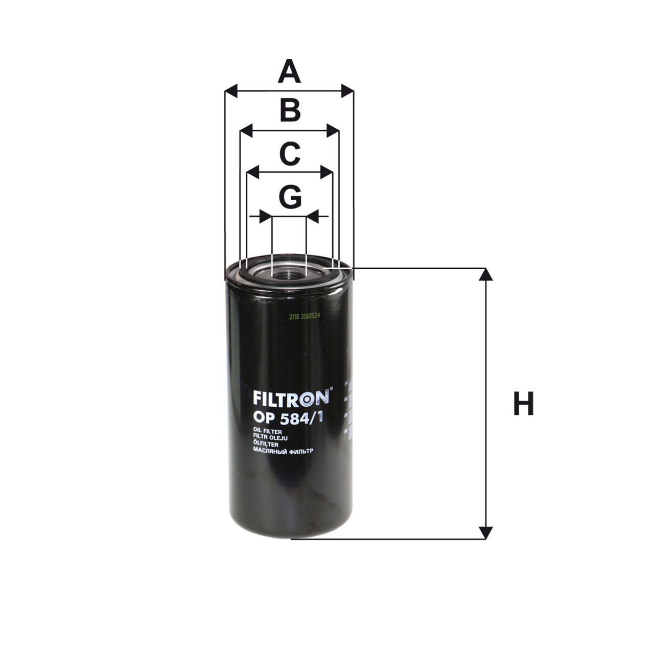 Product Image OP584/1_FILTRON