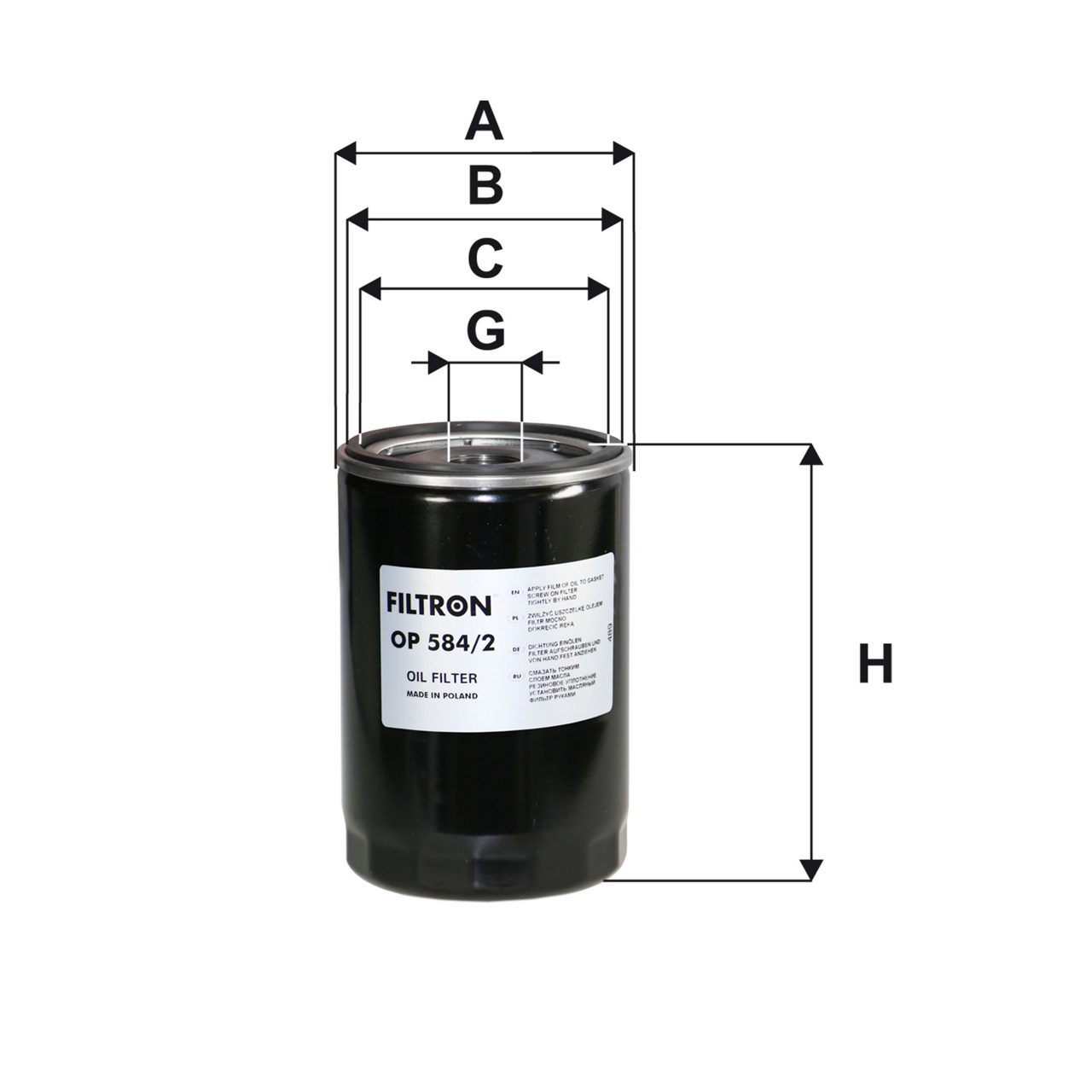 Product Image OP584/2_FILTRON