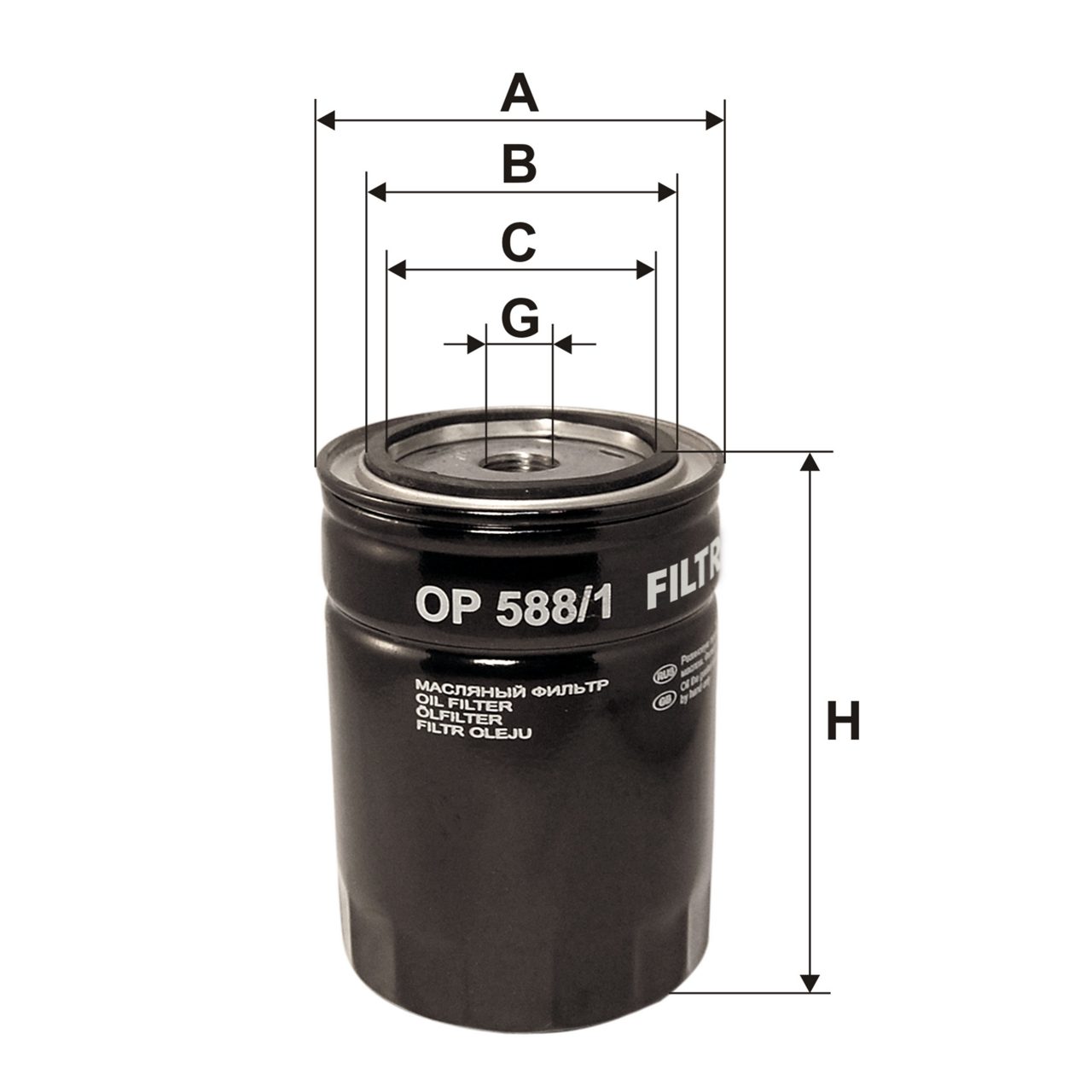 Product Image OP588/1_FILTRON