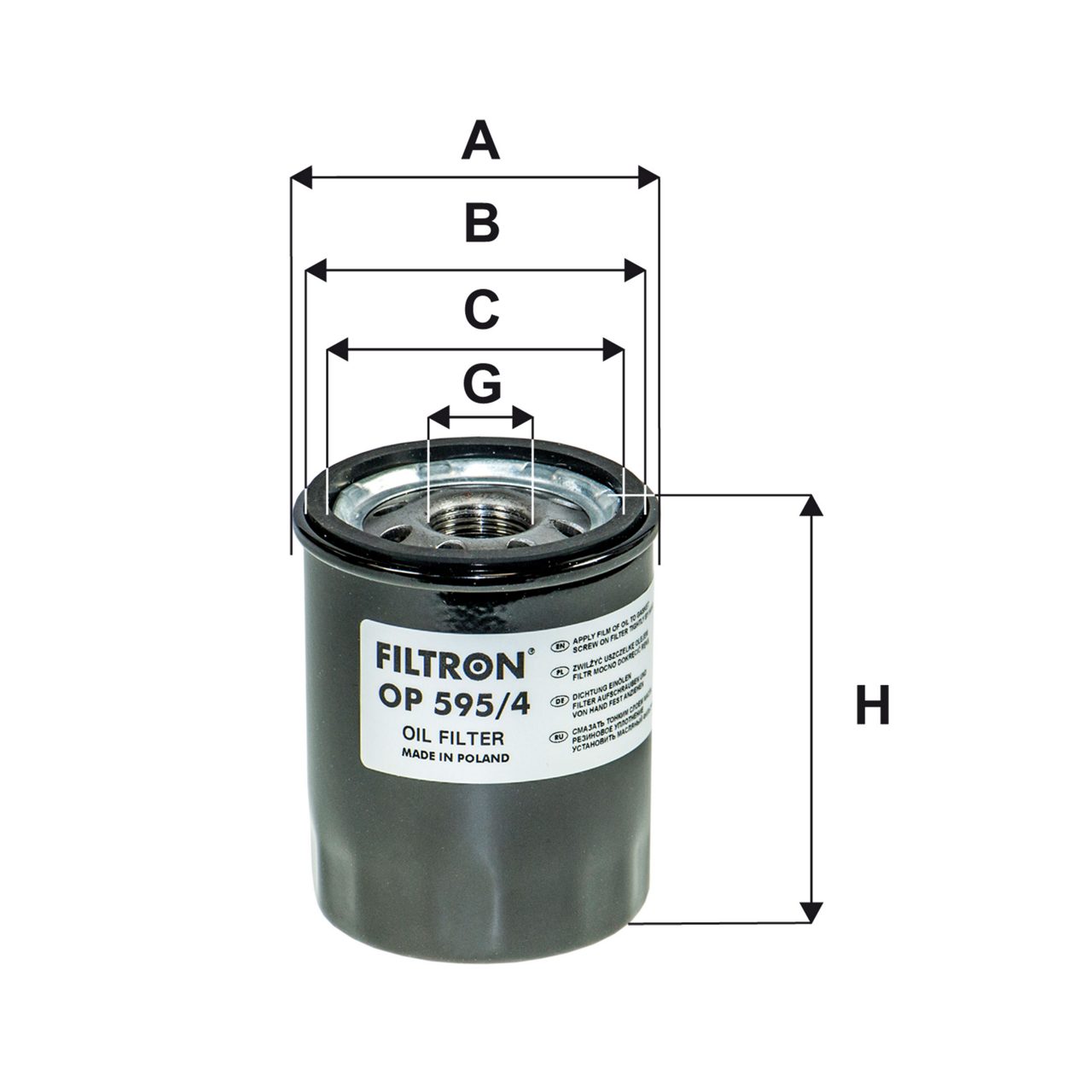 Product Image OP595/4_FILTRON