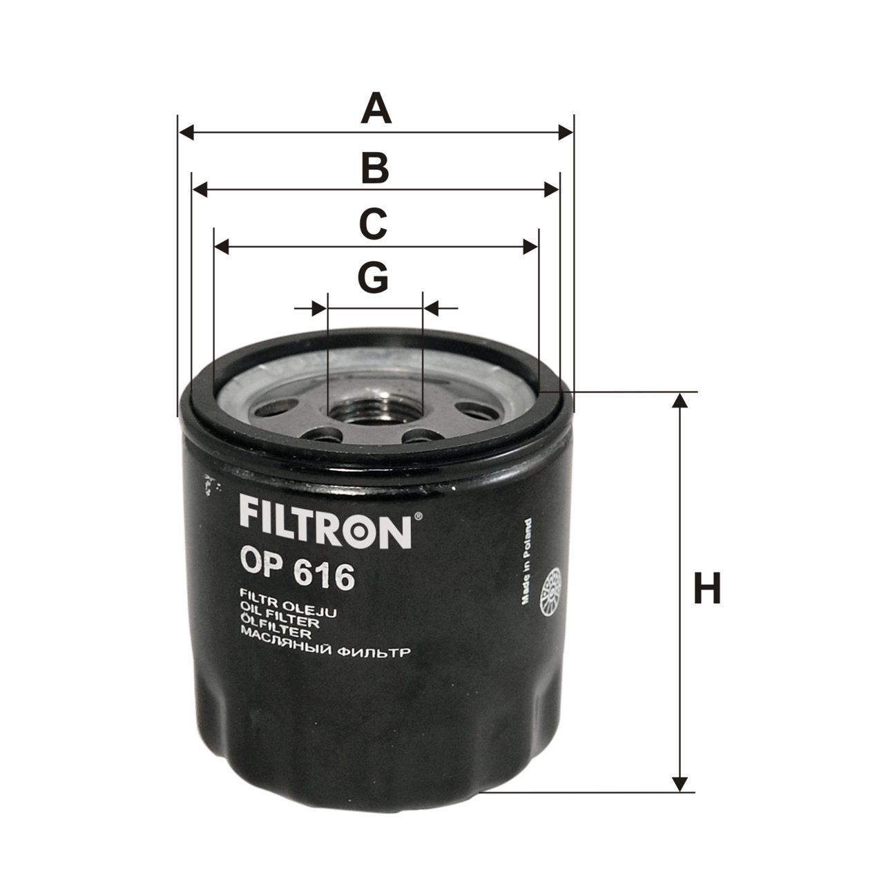 Product Image OP616_FILTRON