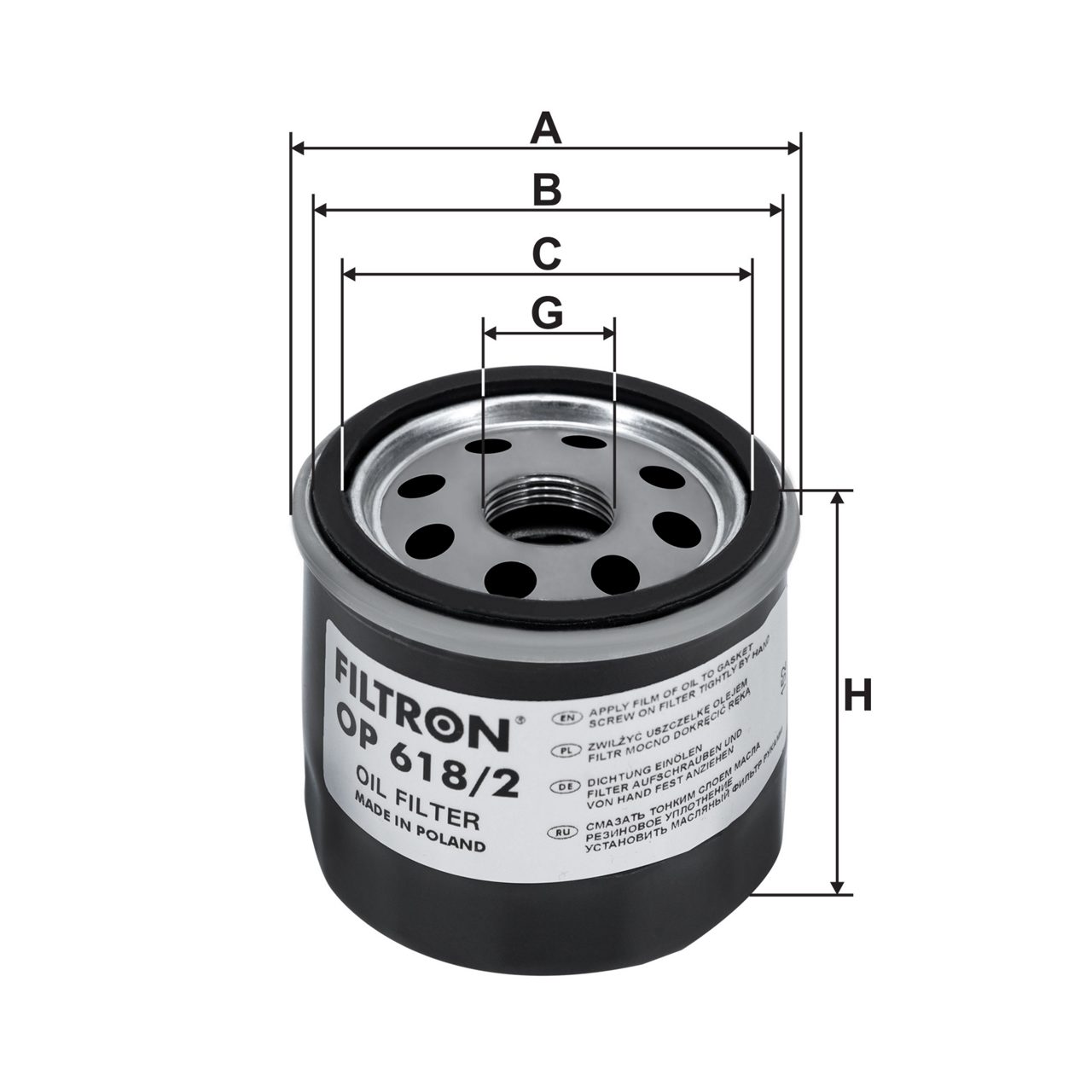 Product Image OP618/2_FILTRON