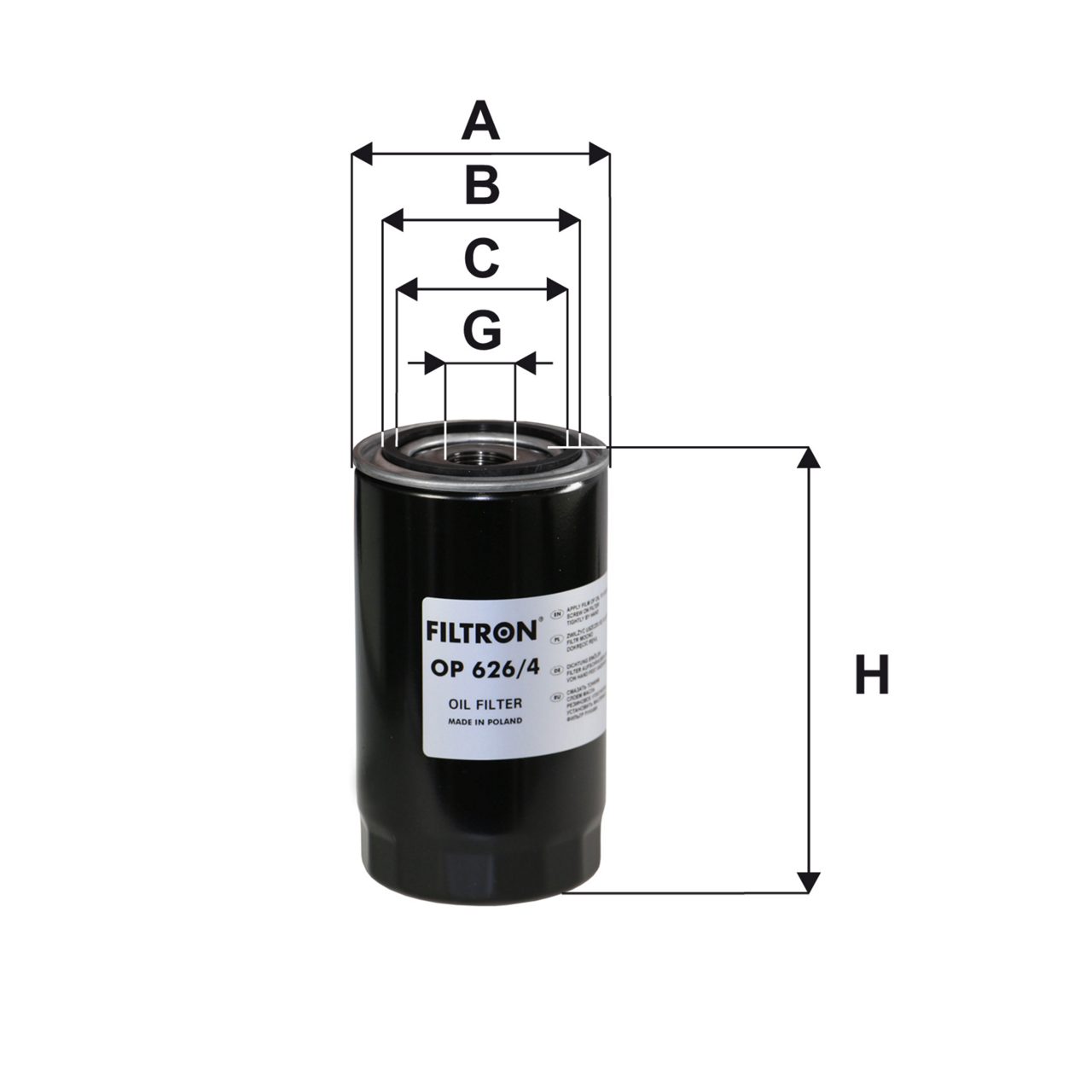 Product Image OP626/4_FILTRON