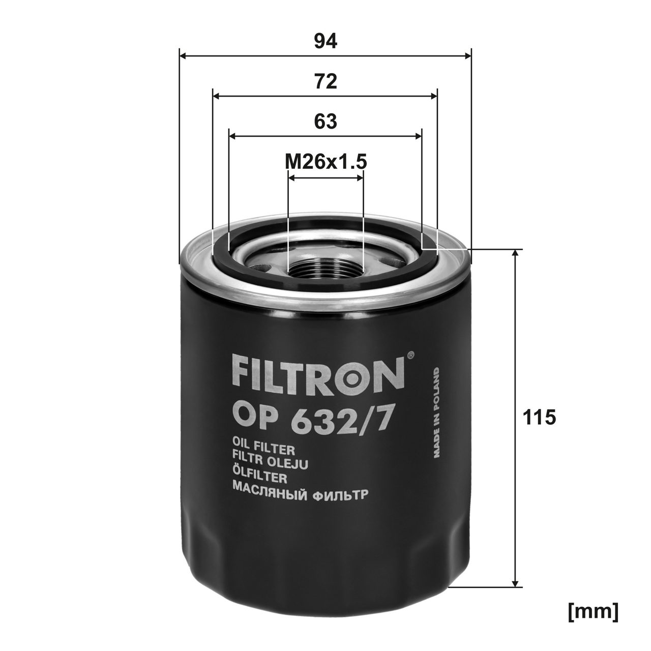 Product Image OP632/7_FILTRON