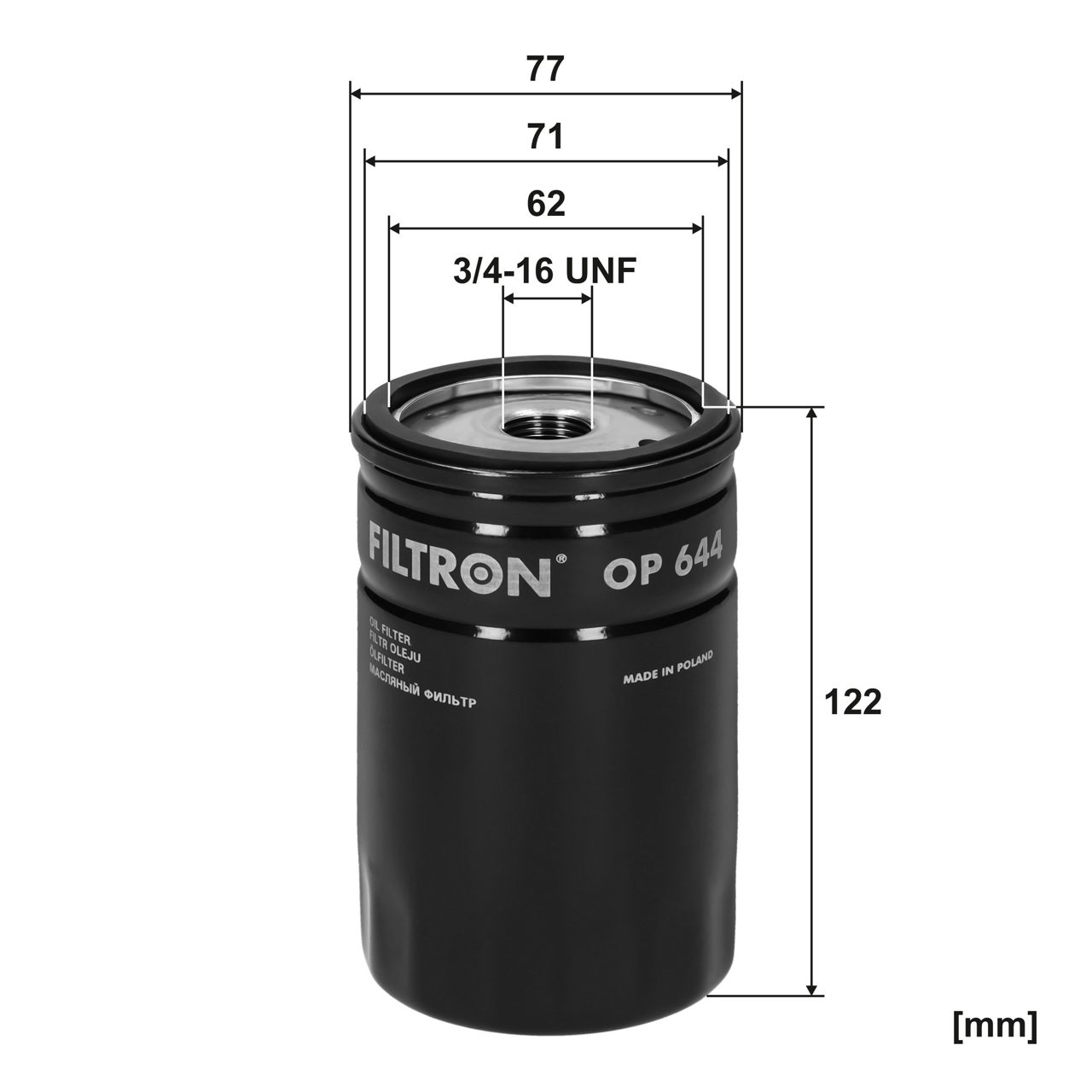 Product Image OP644_FILTRON