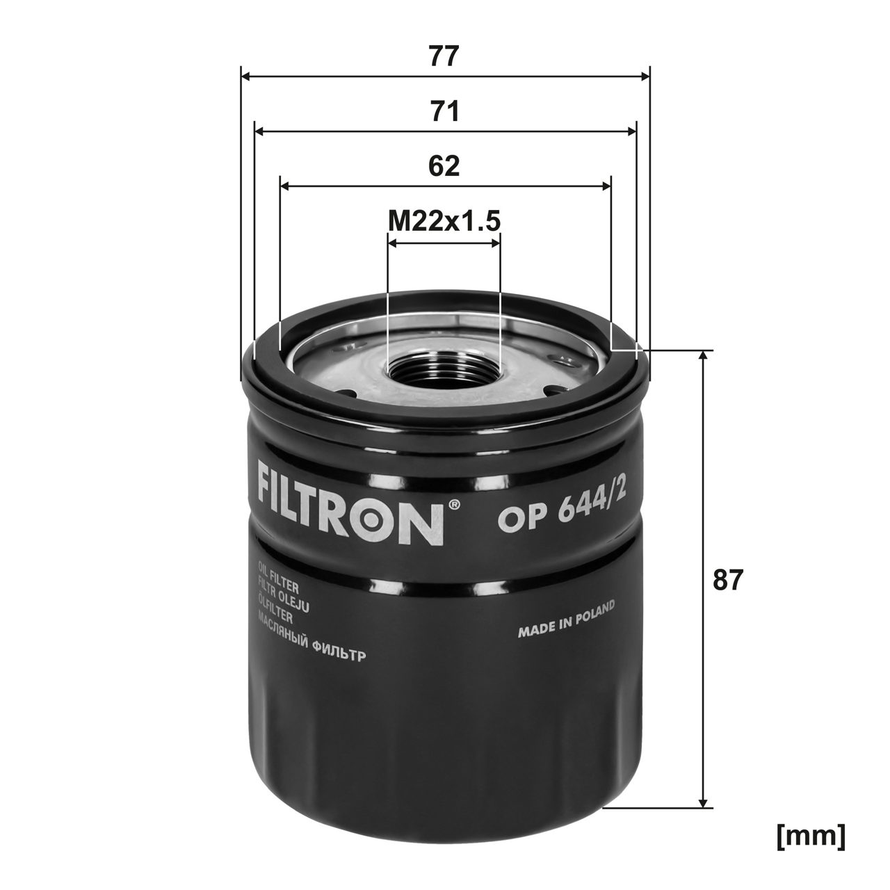 Product Image OP644/2_FILTRON