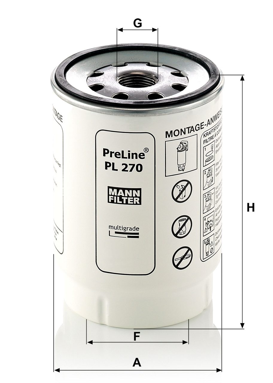 Product Image PL270X_MANN-FILTER