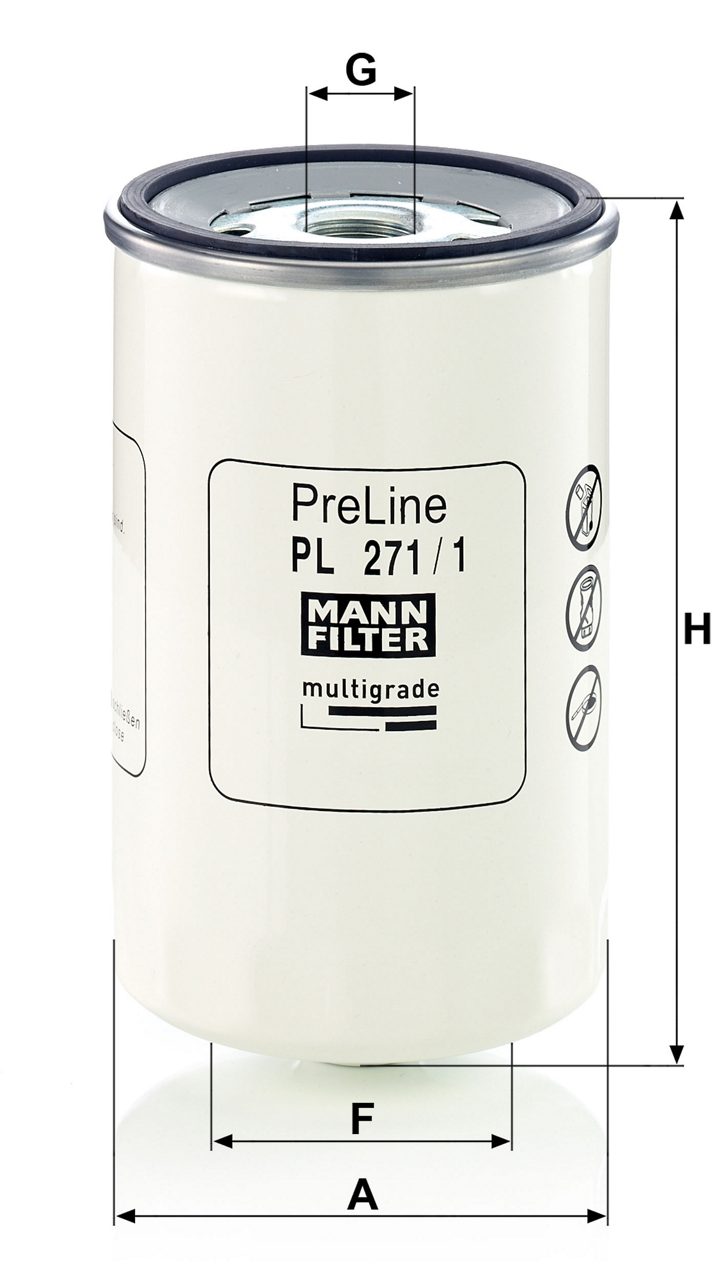 Product Image PL271/1_MANN-FILTER