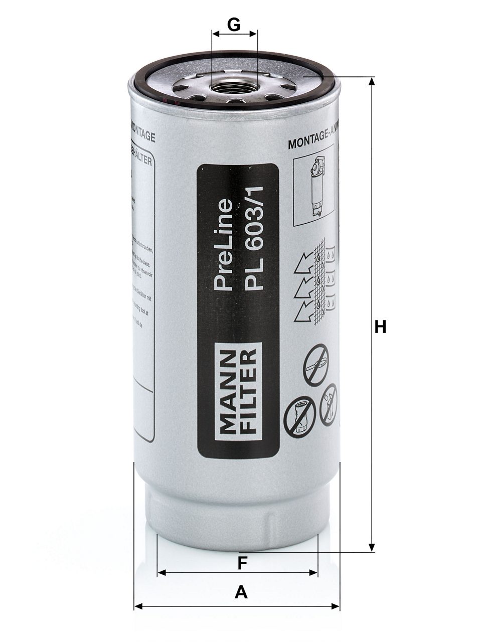 Product Image PL603/1X_MANN-FILTER