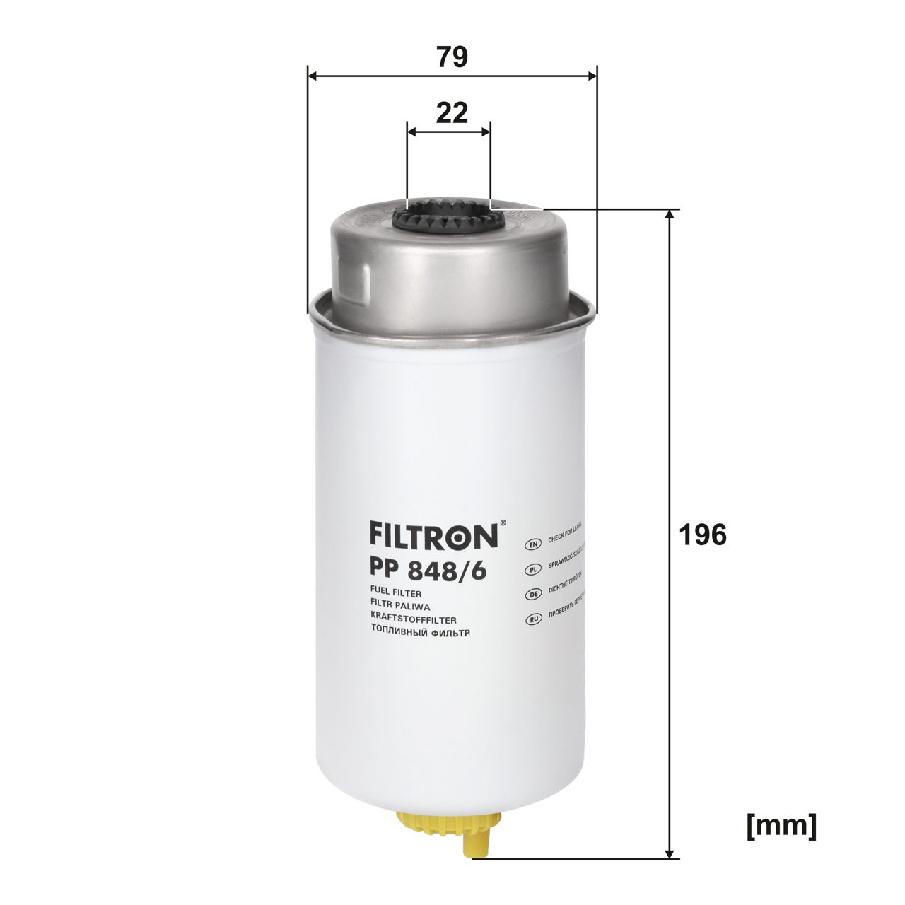 Product Image PP848/6_FILTRON