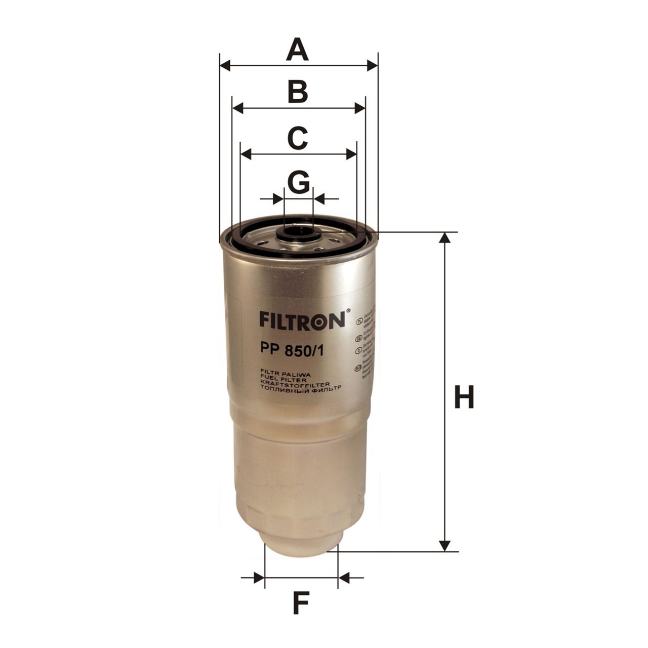 Product Image PP850/1_FILTRON