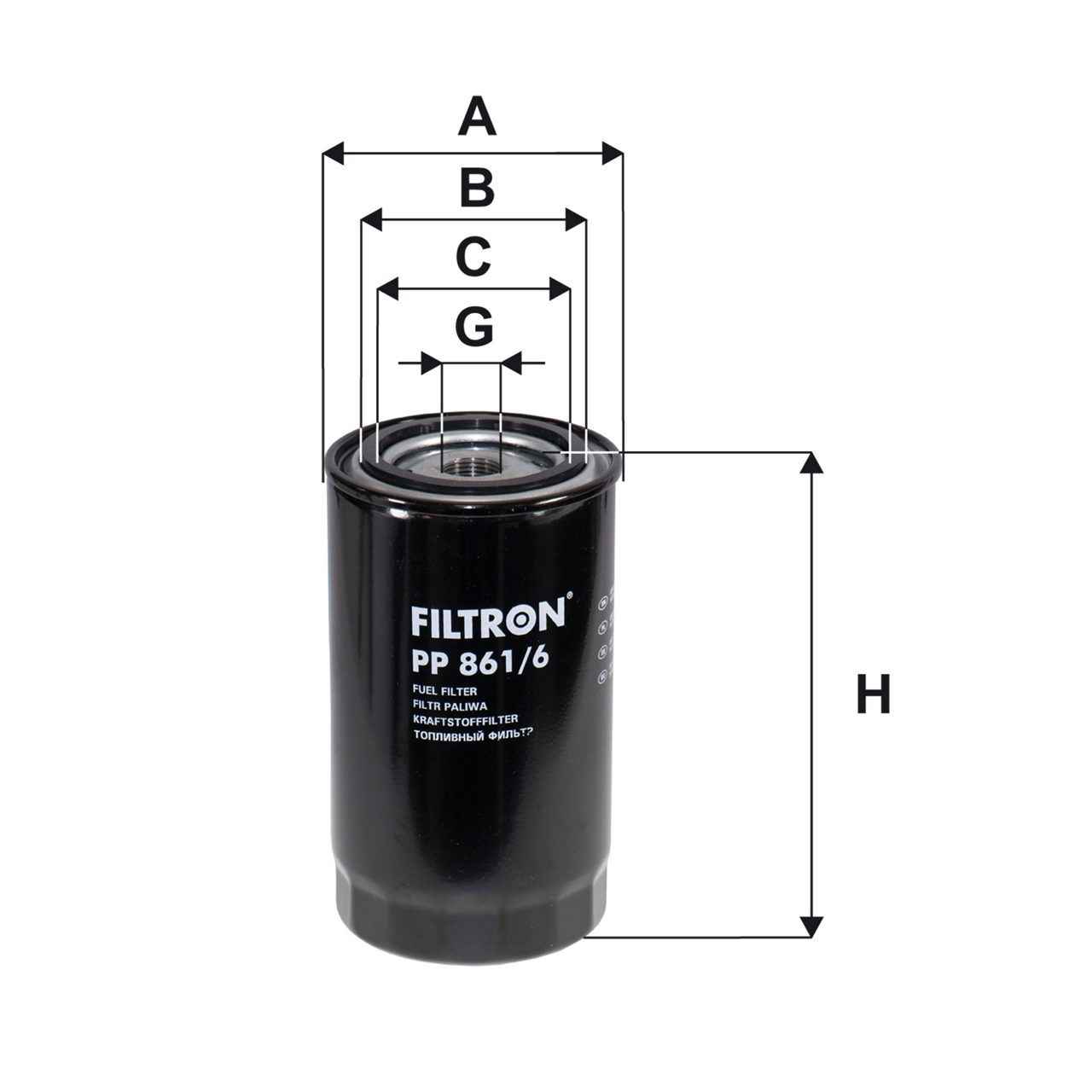 Product Image PP861/6_FILTRON