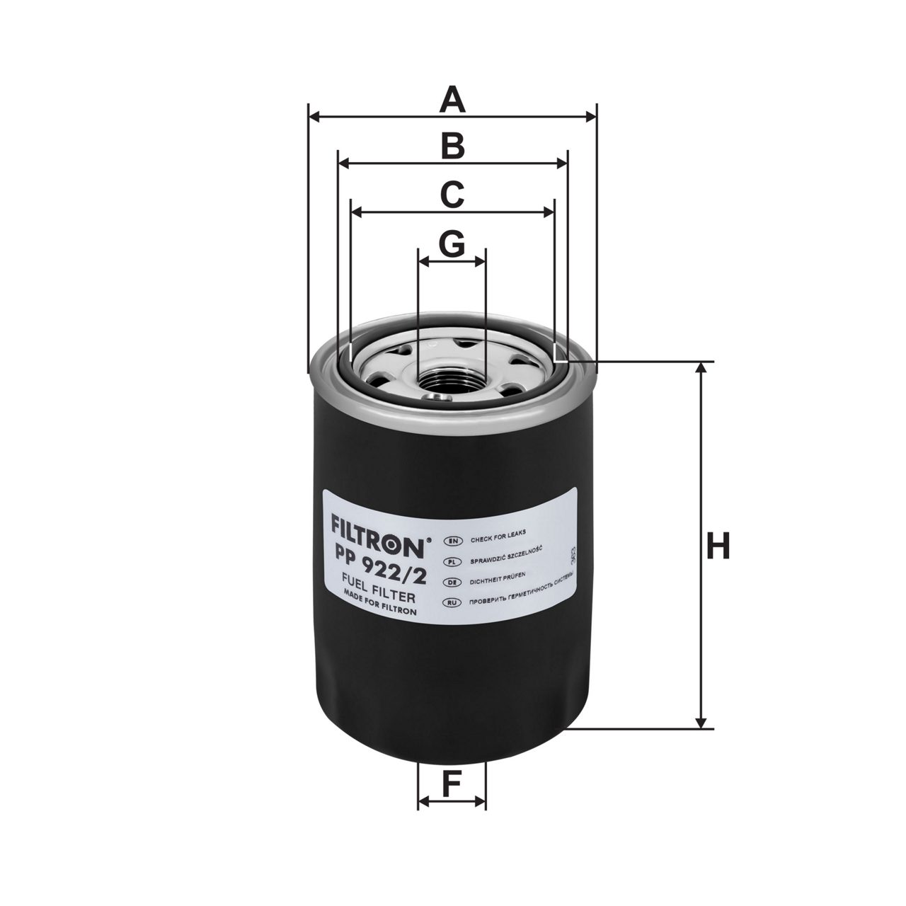Product Image PP922/2_FILTRON