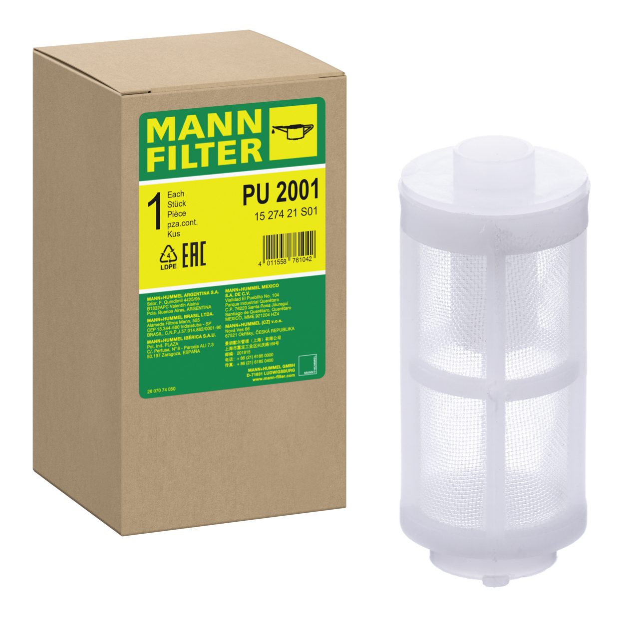 Product Image PU2001_MANN-FILTER