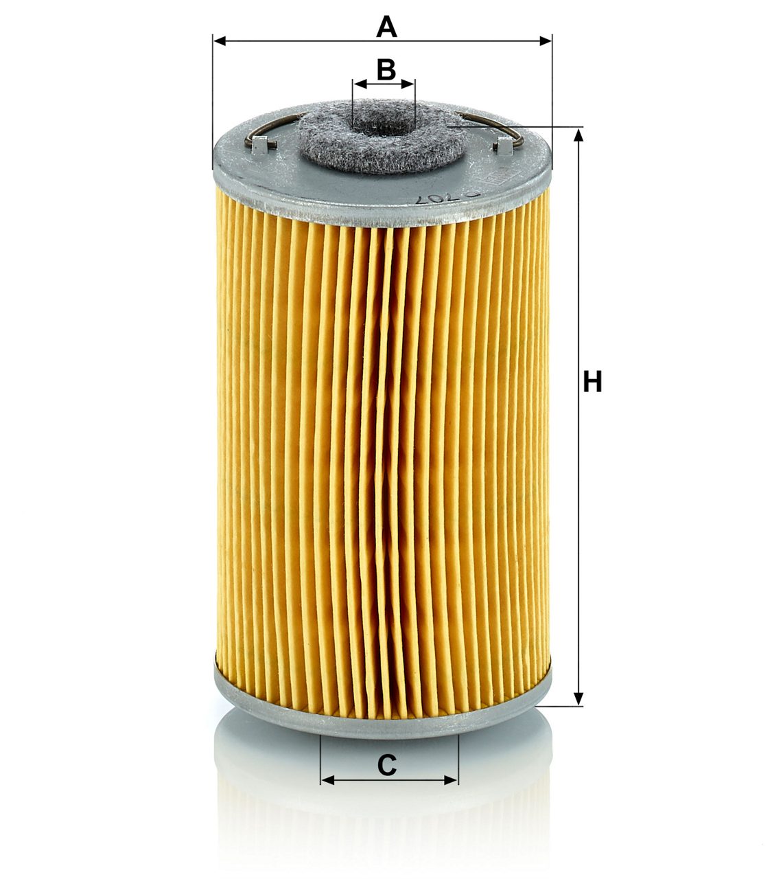 Mann Filter Filtro de combustible giratorio WK8126 Mann Filter Filtro de combustible giratorio WK8126