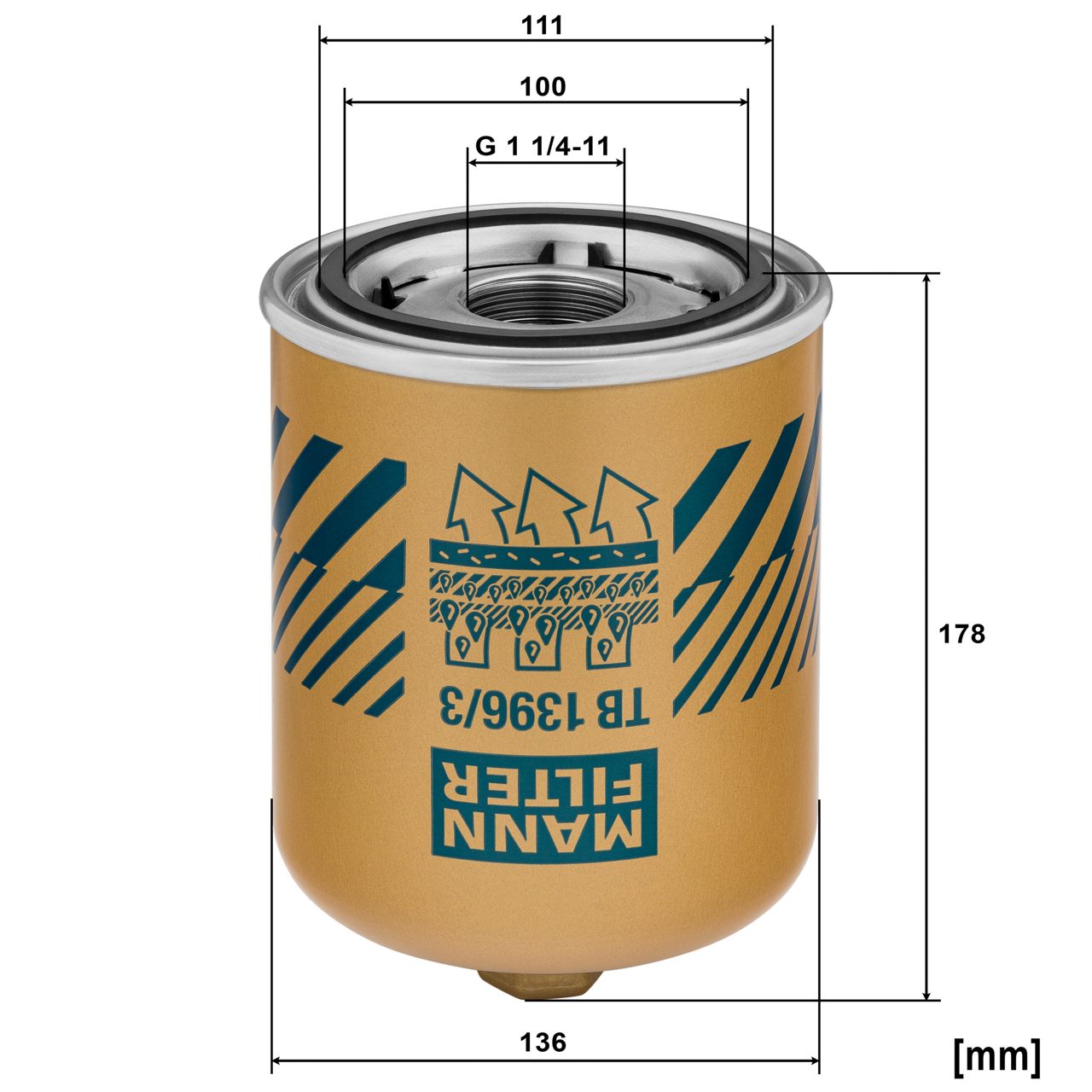 Product Image TB1396/3X_MANN-FILTER