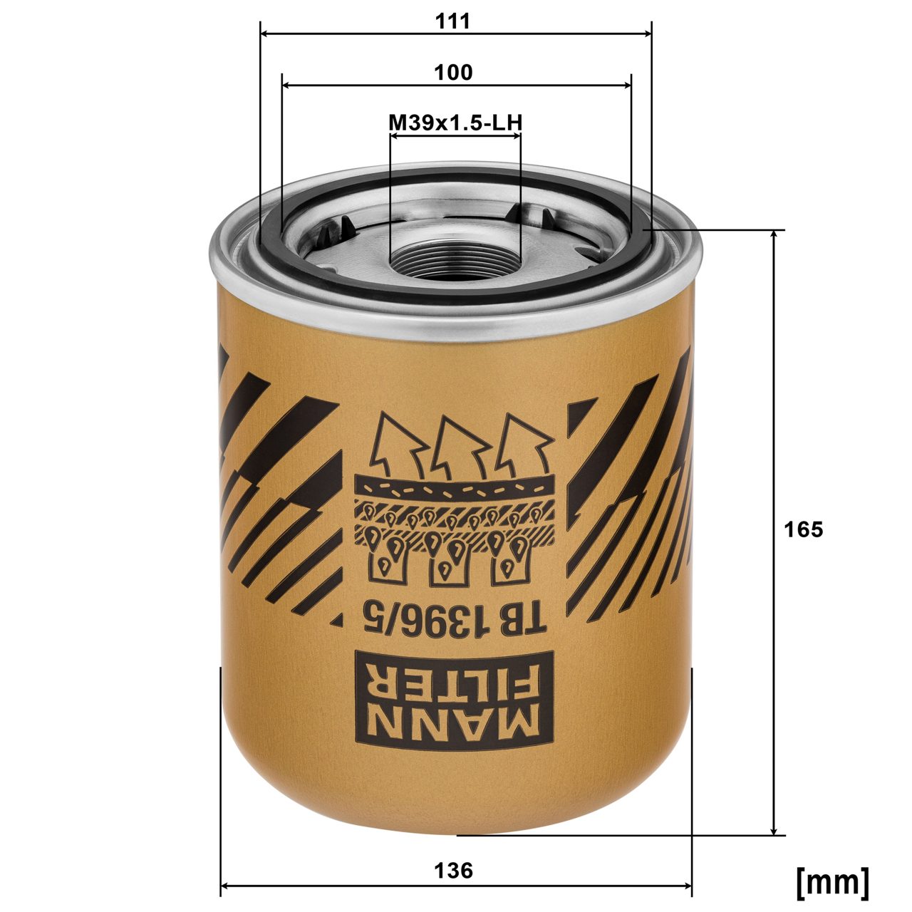 Product Image TB1396/5X_MANN-FILTER
