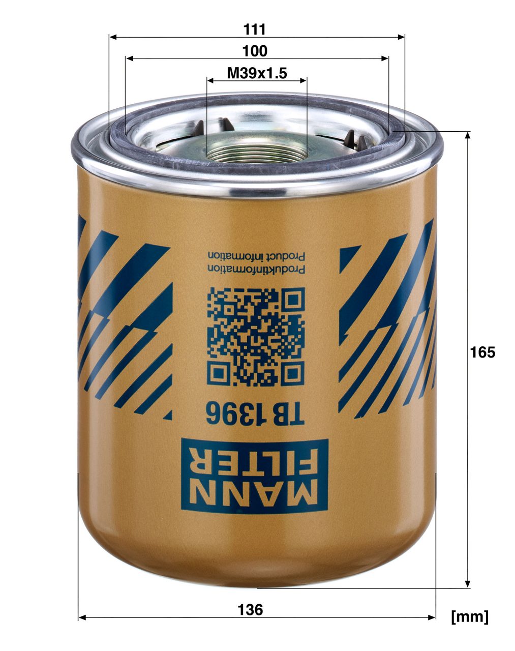 Product Image TB1396X_MANN-FILTER
