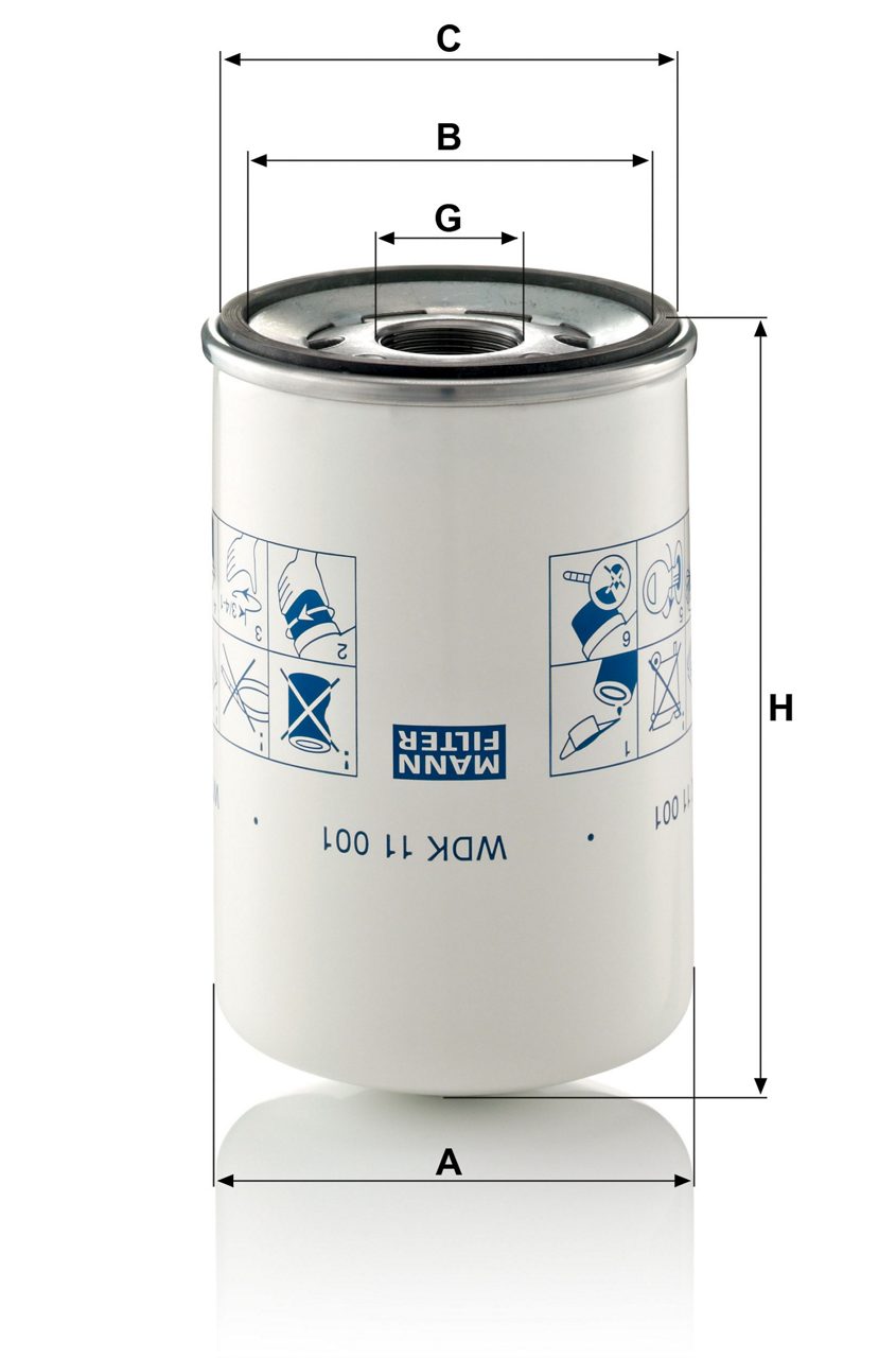 Product Image WDK11001_MANN-FILTER